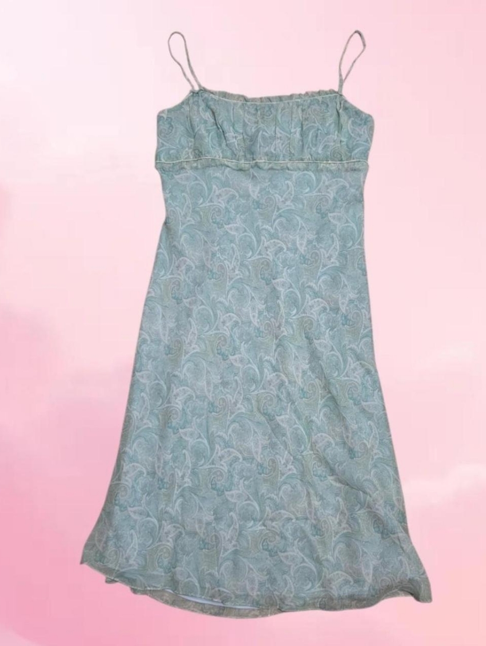 Vintage Silk Paisley Express Dress